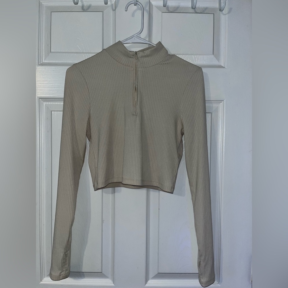 Crop top long sleeve